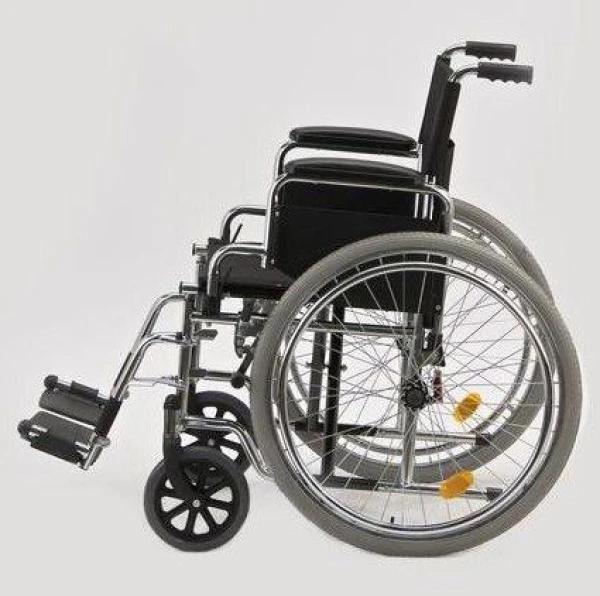 Кресло-коляска с ручным приводом Е0812, прогулочная