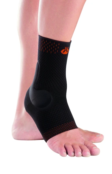 Бандаж голеностопный эластичный динамический с силиконовыми пелотами ORLIMAN Испания 9401 р. 1