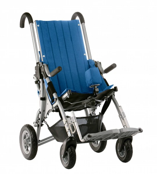 Кресло-коляска с ручным приводом с дополнительной фиксацией (поддержкой) головы и тела, в том числе, для больных ДЦП прогулочная ОТТО БОКК Лиза