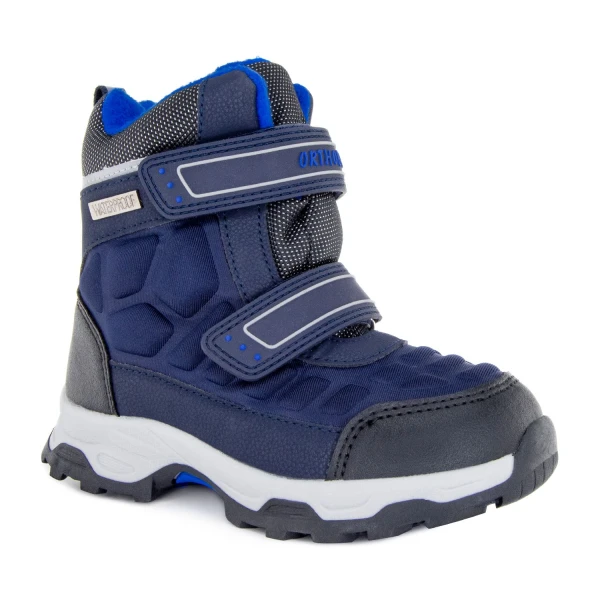 Ортопедическая обувь сложная на утепленной подкладке (пара), Ортобум 61423-03 глубокий синий