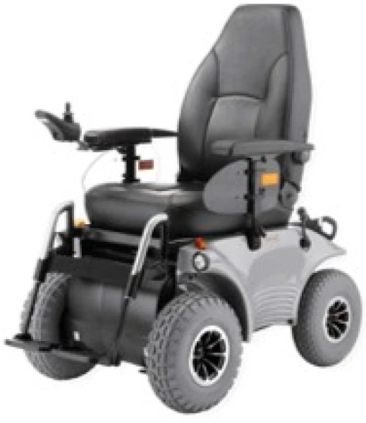 Кресло-коляска для инвалидов &quot;MEYRA&quot; , с электроприводом прогулочного и комнатного исполнения: 2.322 &quot;OPTIMUS2&quot; повышенной проходимости (Standart)