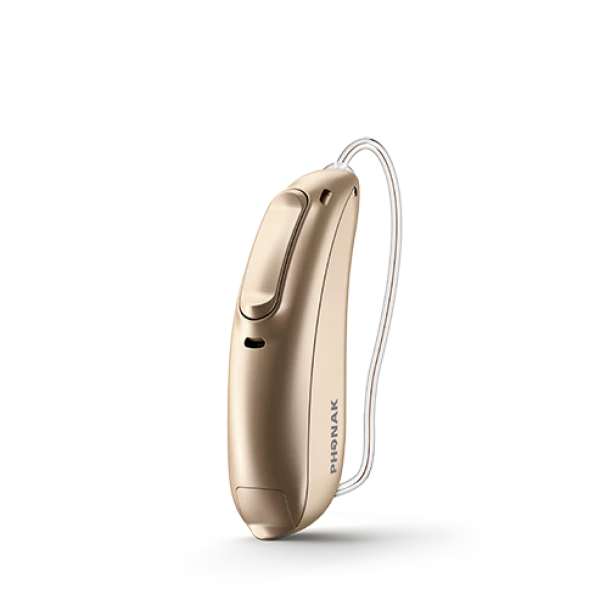 Аппарат слуховой цифровой заушный сверхмощный с выносным ресивером Phonak Audeo М90-312T (ресивер UP) (Фонак Аудэо)