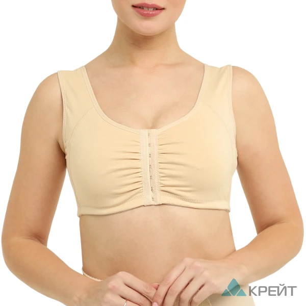 Лиф для протезирования молочной железы - "Крейт", М-605, №1, бежевый