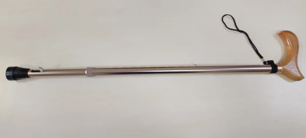 Трость телескопическая с деревянной ручкой ТР1 (01) с УПС затвор