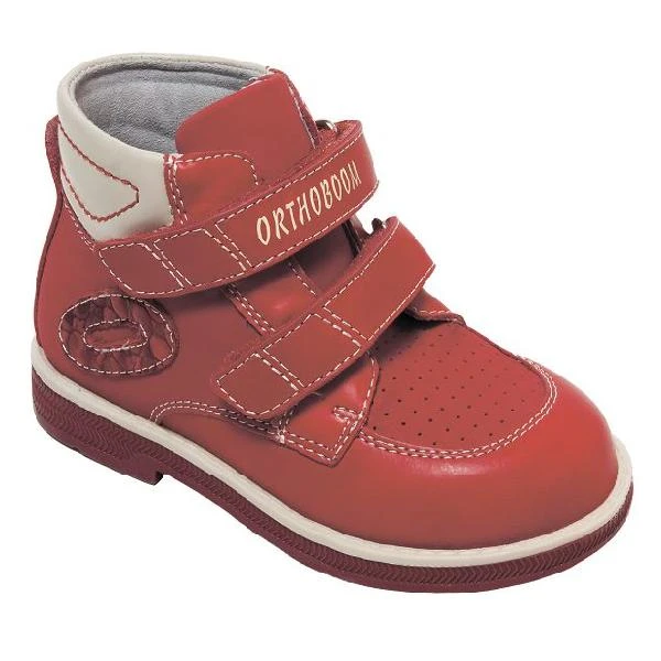 Ортопедическая обувь сложная без утепленной подкладки (пара) для детей, Ортобум 86497-17 красный