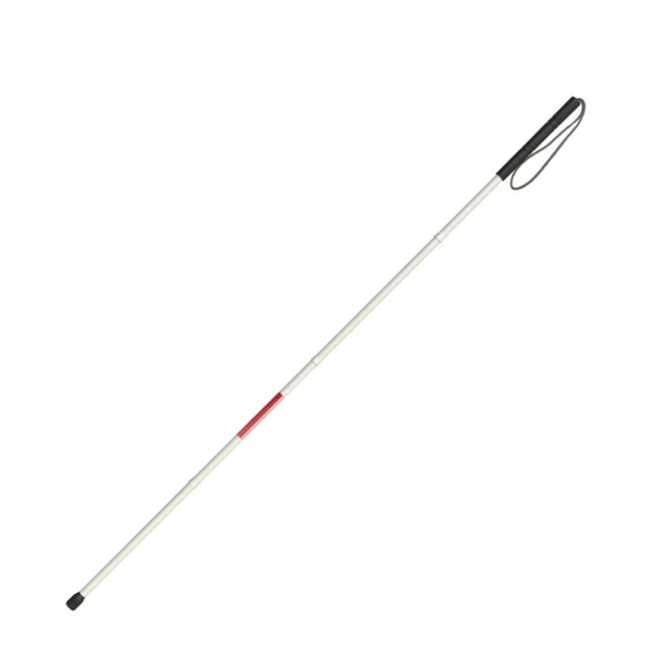 Трость металлическая тактильная, складная, 4 секции