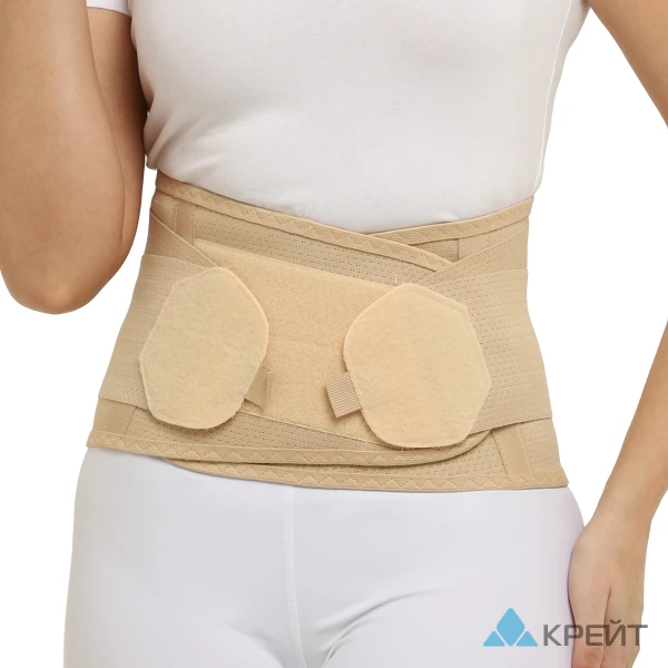 Корсет ортопедический пояснично-крестцовый - &quot;Крейт&quot;, К-510, №3, бежевый