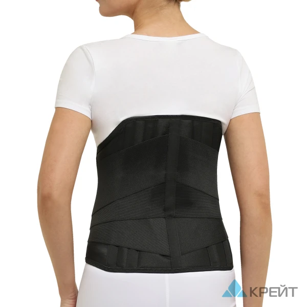 Корсет ортопедический грудопоясничный - &quot;Крейт&quot;, Б-503 Э,  №4, черный