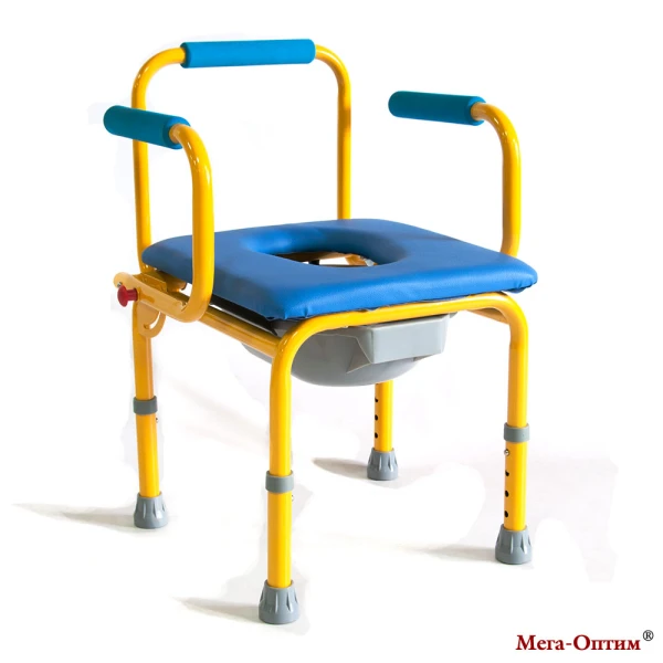 Стул-кресло с санитарным оснащением серии FS. Модель FS813. Размер: S.