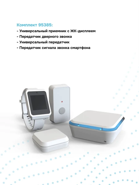 Сигнализатор звука цифровой с вибрационной и световой индикацией &quot;Senso&quot; (95385)