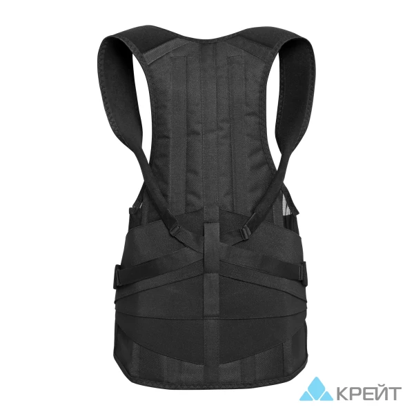 Корсет ортопедический грудопоясничный - &quot;Крейт&quot;, Б-504, №3, Р3, черный
