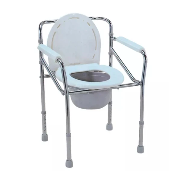Кресло-туалет с санитарным приспособлением, складное, (артикул KJT708)