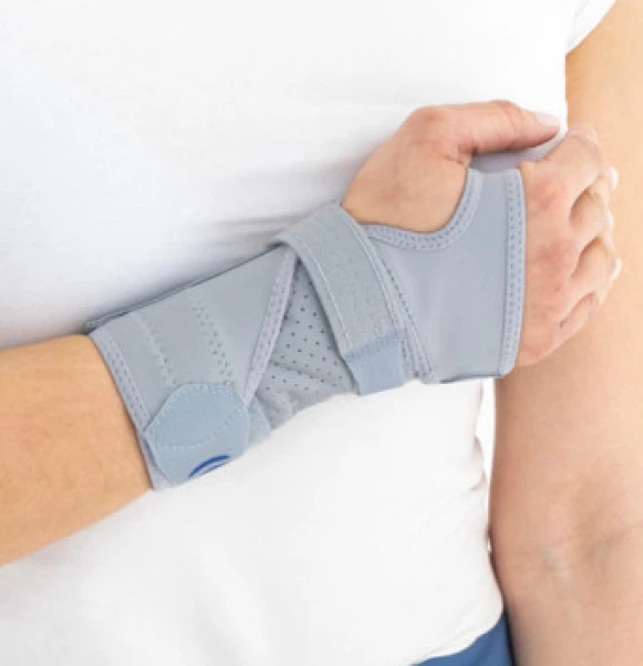 Ортез верхней конечности REH4MAT, варианты исполнения, Ортез на кисть и лучезапястный сустав EB-N-01 (размеры для правой и левой руки: S, M, L, XL)