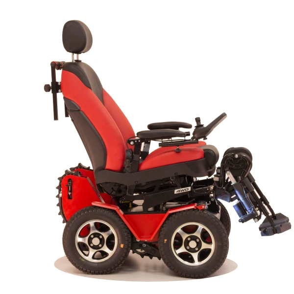 Кресло-коляска с электроприводом ступенькоходная Caterwil GTS 4WD Lux 