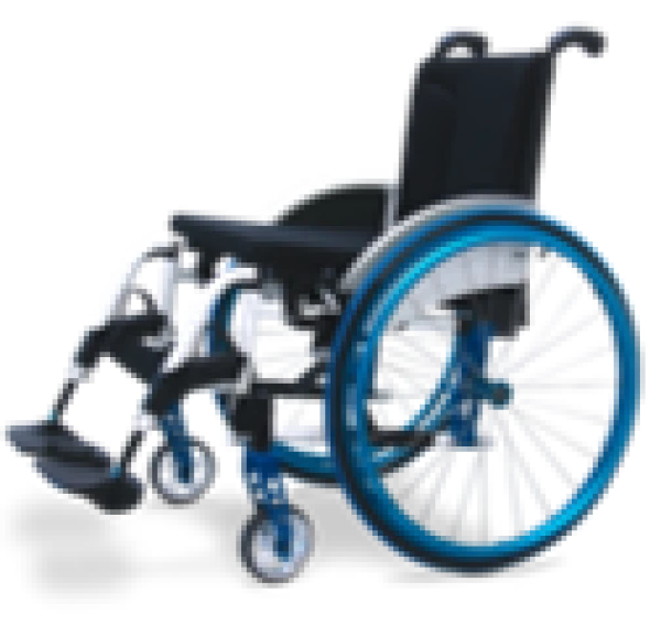 Кресло-коляска для инвалидов «MEYRA», с ручным приводом,  прогулочного и комнатного исполнения: 1.736 «AVANTI» активного типа