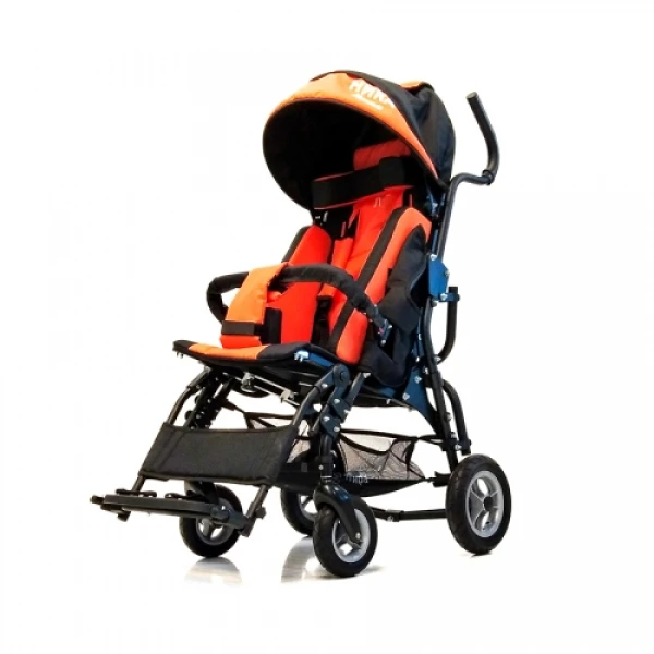 Кресло коляска для детей с дцп прогулочная с ручным приводом