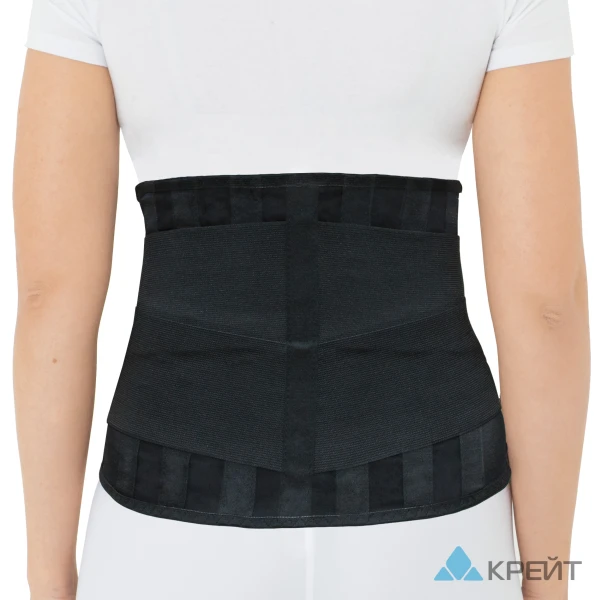 Корсет ортопедический пояснично-крестцовый - &quot;Крейт&quot;, Б-507Э, №3, черный