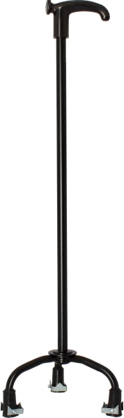 Трость 3-х опорная с анатомической ручкой не регулируемая по высоте с устройством противоскольжения ТМ-30УА (850 мм)