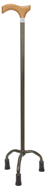 Трость 3-х опорная с деревянной ручкой ТМ-30 (850 мм)