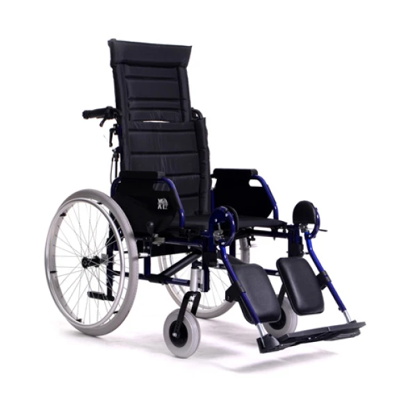 07-01-05 Кресло-коляска с ручным приводом с откидной спинкой комнатная EclipsX4 90°