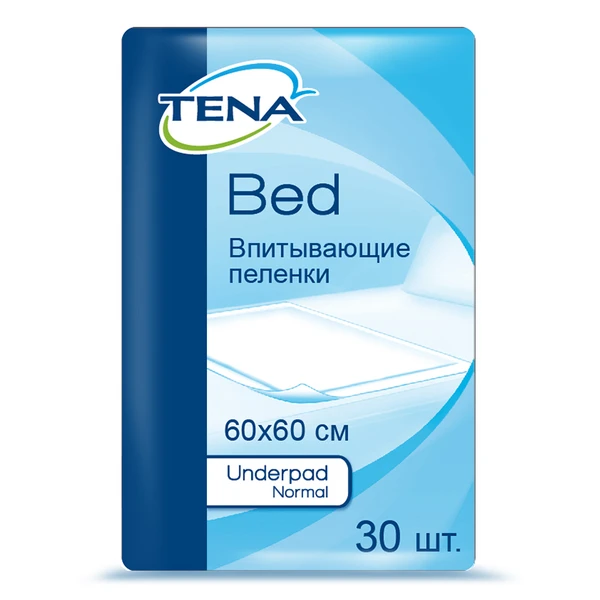 Простыни впитывающие TENA Bed Underpad Normal / ТЕНА Бед, 60х60 см, 30 шт.