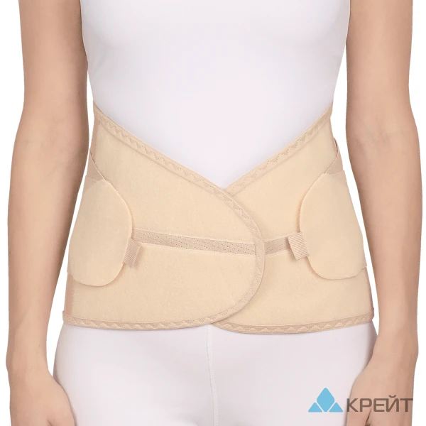 Корсет ортопедический пояснично-крестцовый - &quot;Крейт&quot;, К-525, №3, бежевый