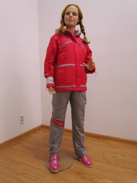 Комплект зимний детский модель СОР1-016, СОР1-017 утепленная куртка, брюки