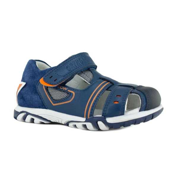 Ортопедическая обувь сложная без утепленной подкладки (пара) для детей, Ортобум 27323-04 темно-синий