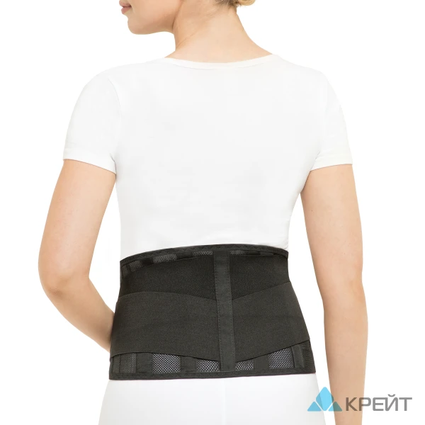 Корсет ортопедический пояснично-крестцовый - &quot;Крейт&quot;, Б-502/4МР, №3, черный