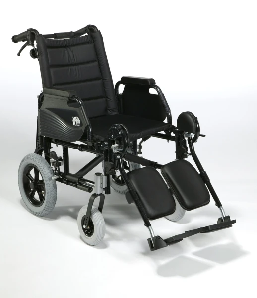 07-01-02 Кресло-коляска с ручным приводом с дополнительной фиксацией (поддержкой) головы и тела, в том числе для больных ДЦП, комнатная EclipsX4 30° 