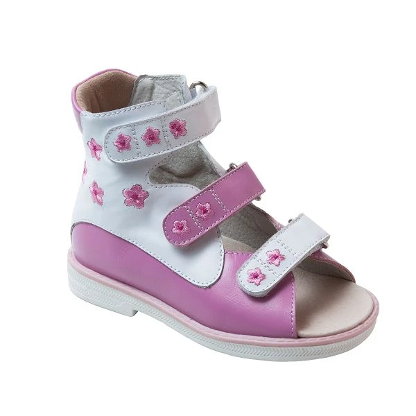 Ортопедическая обувь сложная без утепленной подкладки (пара) для детей, Ортобум 71597-33 фуксия-белый