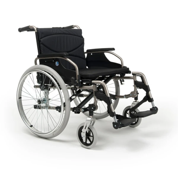 07-01-07 Кресло-коляска с ручным приводом для лиц с большим весом комнатная V300XL