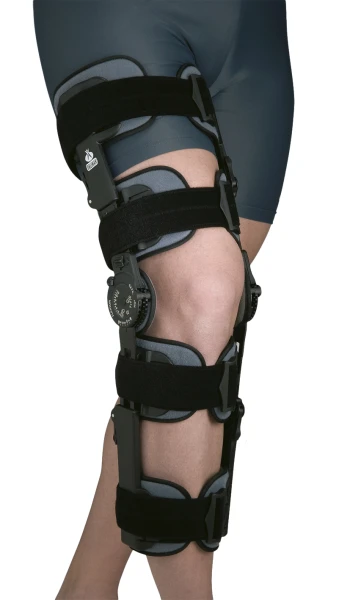 Ортез на коленный сустав с шарнирами регулируемыми Orliman брейс коленный послеоперационный, ортопедический наколенник фиксатор иммобилизирующий Испания 94260