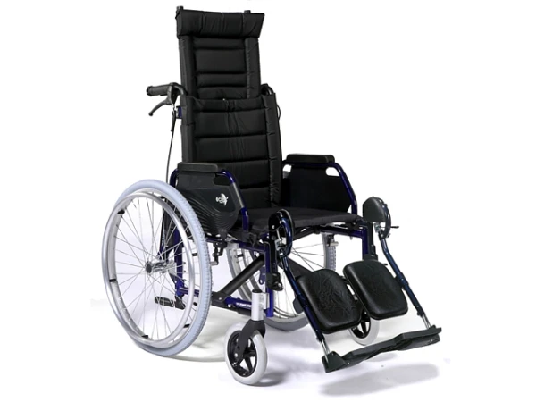 07-02-06 Кресло-коляска с ручным приводом с откидной спинкой прогулочная EclipsX4 30°