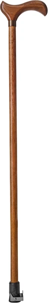 Трость опорная деревянная с деревянной ручкой с УПС ТО-102У (900 мм)