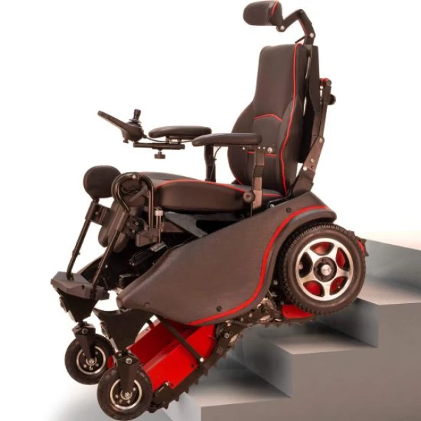 Кресло-коляска с электроприводом ступенькоходная Caterwil GTS4