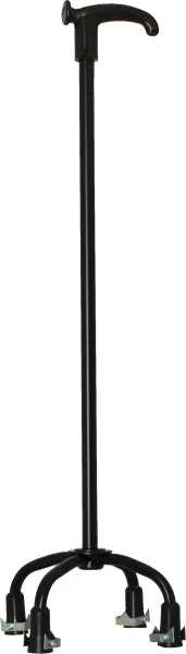 Трость четырехопорная с устройством противоскольжения с анатомической ручкой не регулируемая по высоте ТМ-40УА (900 мм)
