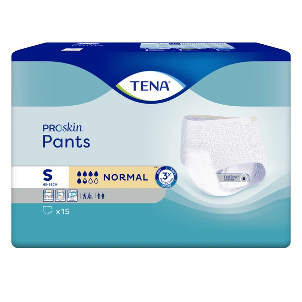 Подгузники-трусы TENA Pants Normal / ТЕНА Пантс, S (талия/бедра 65-85 см), 15 шт.