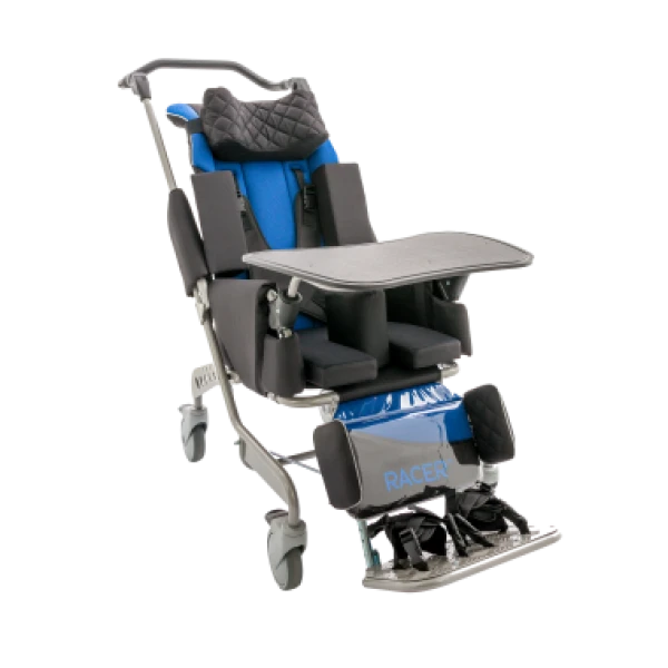 Кресло-коляска с ручным приводом с дополнительной фиксацией (поддержкой) головы и тела Akces Med Racer+ Размер 4