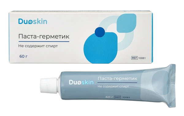 Паста-герметик «Дуоскин» без спирта в тубе 60 г