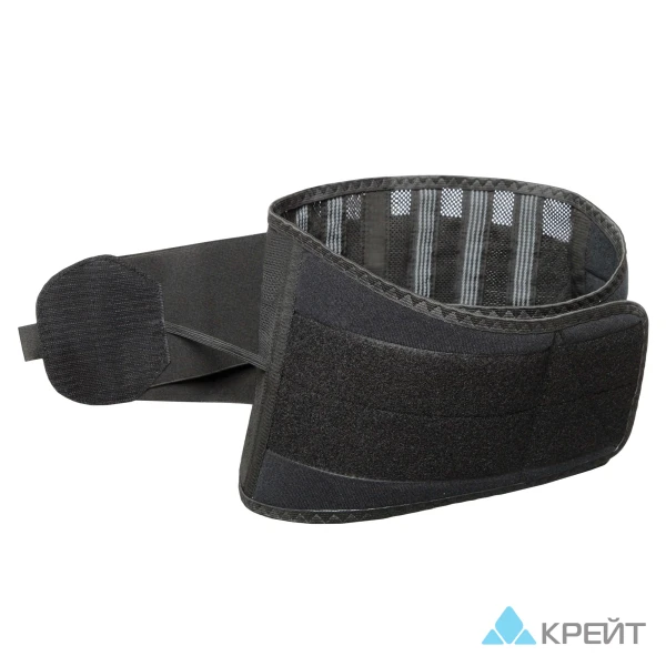 Корсет ортопедический пояснично-крестцовый - &quot;Крейт&quot;, Б-502/6МР, №4, черный