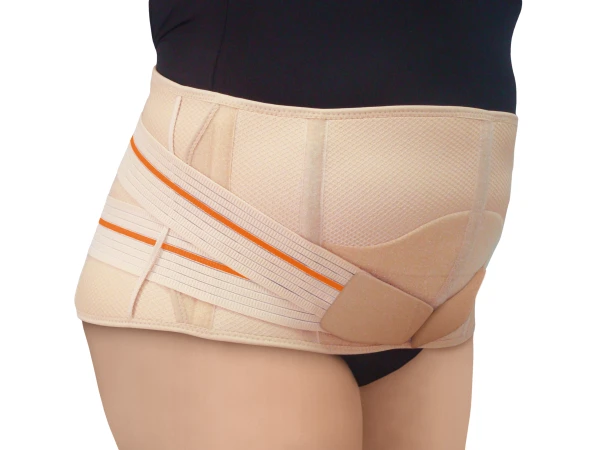 Ортопедический пояснично-крестцовый корсет для спины больших размеров ORLIMAN с дополнительной поддержкой большого живота при ожирении Испания 6214 р. 1