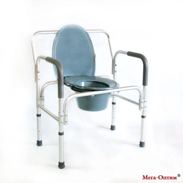 Кресло-стул с санитарным оснащением HMP-7007L Мега-Оптим