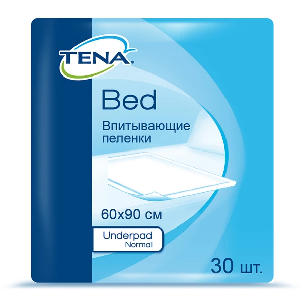 Простыни впитывающие TENA Bed Underpad Normal / ТЕНА Бед, 60х90 см, 30 шт.